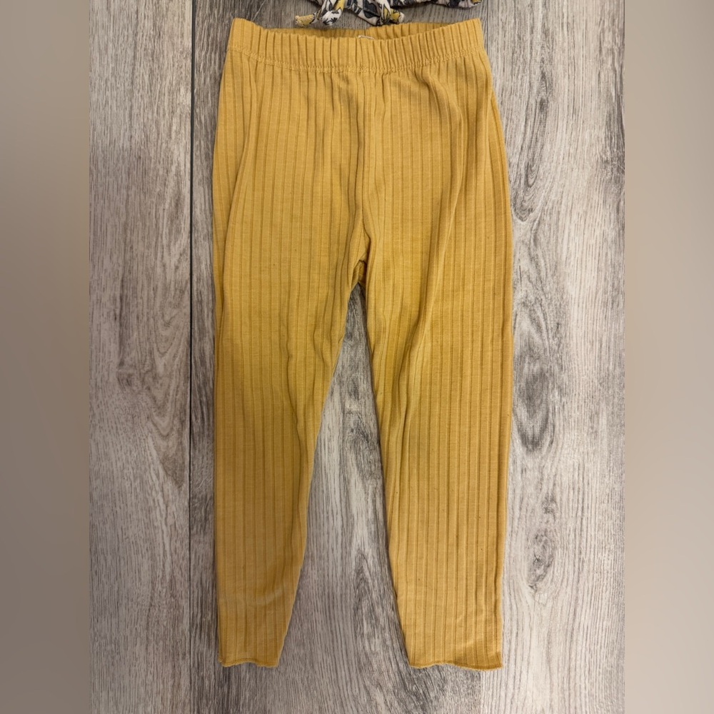 Jessica Simpson Yellow Floral Kids Matching Set - Picture 3 of 7